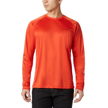 Columbia Sweater Heren, Fork Stream Long Sleeve Wit, 40FIHODYR